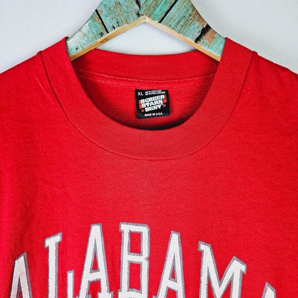 Vintage 1985's University of Alabama Men's Screen Star Single Stitch T-Shirt, XL - Picture 7 of 7